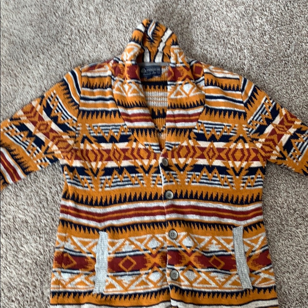 Hippie Tribal Aztec Cardigan